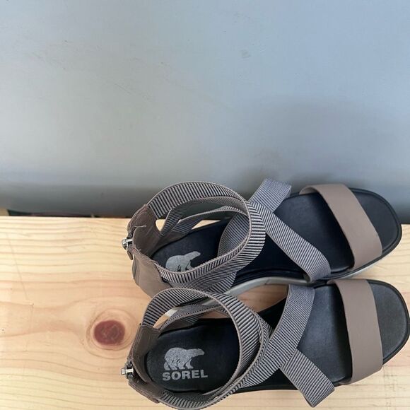 Sorel Joanie™III Leather Sandal size  9 - Picture 6 of 8